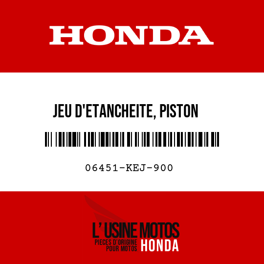 image de 06451-KEJ-900 JEU D'ETANCHEITE, PISTON