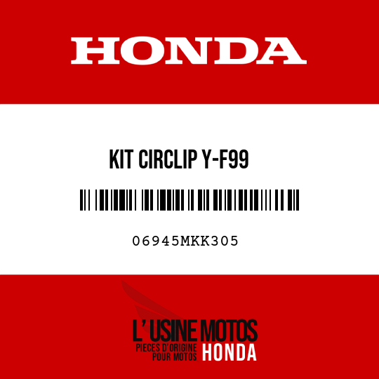image de 06945MKK305 KIT CIRCLIP Y-F99