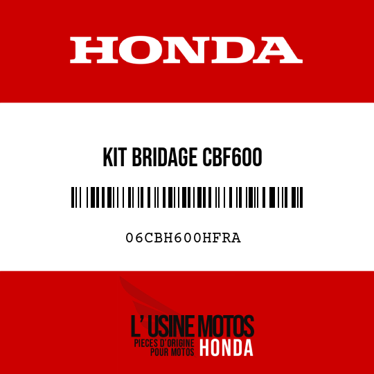 image de 06CBH600HFRA KIT BRIDAGE CBF600