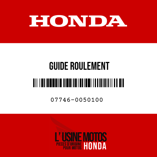 image de 07746-0050100 GUIDE ROULEMENT