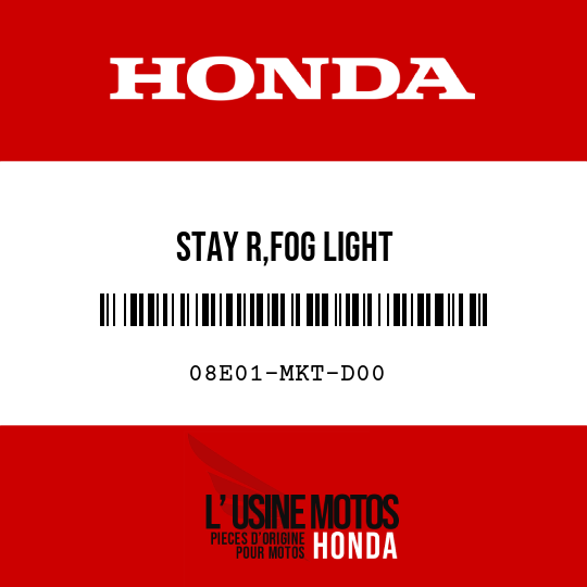 image de 08E01-MKT-D00 STAY R,FOG LIGHT