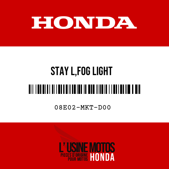 image de 08E02-MKT-D00 STAY L,FOG LIGHT