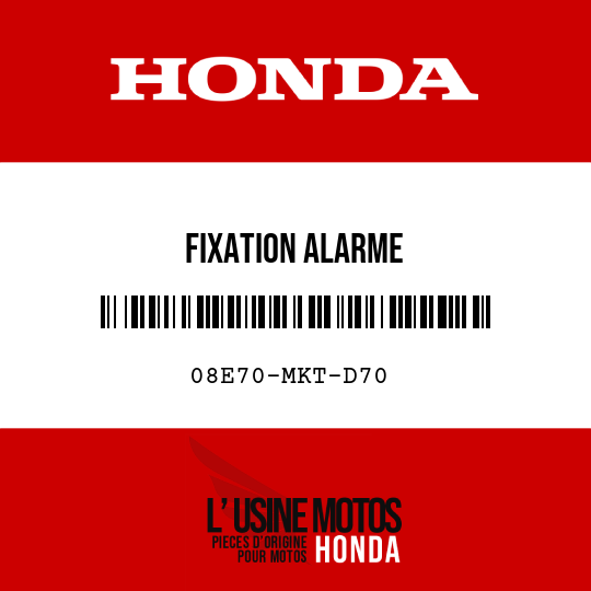 image de 08E70-MKT-D70 FIXATION ALARME