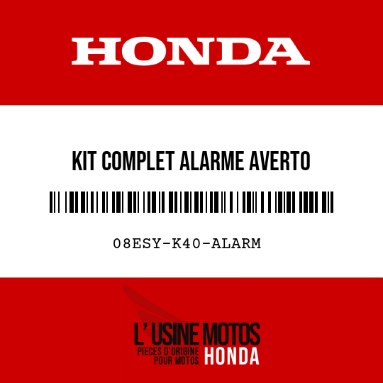 image de 08ESY-K40-ALARM KIT COMPLET ALARME AVERTO