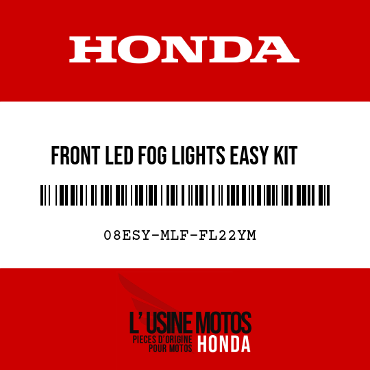 image de 08ESY-MLF-FL22YM FRONT LED FOG LIGHTS EASY KIT