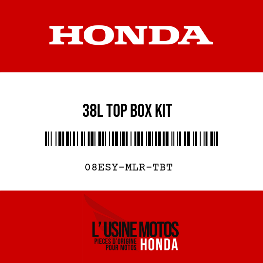 image de 08ESY-MLR-TBT 38L TOP BOX KIT