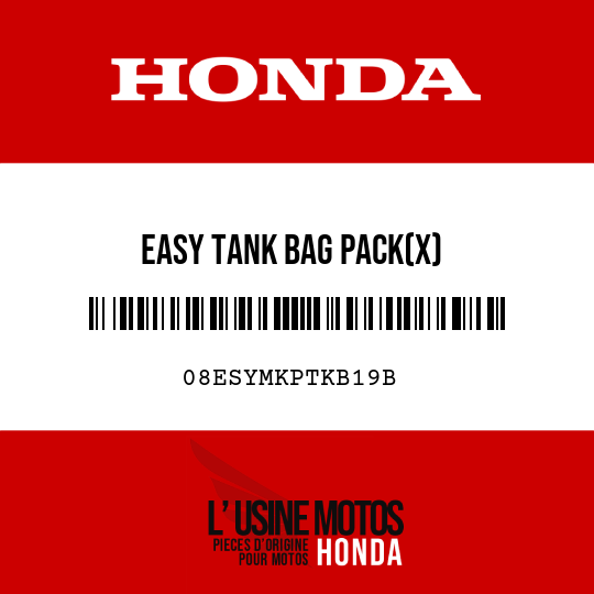 image de 08ESYMKPTKB19B EASY TANK BAG PACK(X)