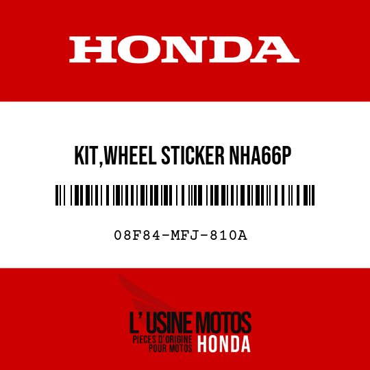 image de 08F84-MFJ-810A KIT,WHEEL STICKER NHA66P