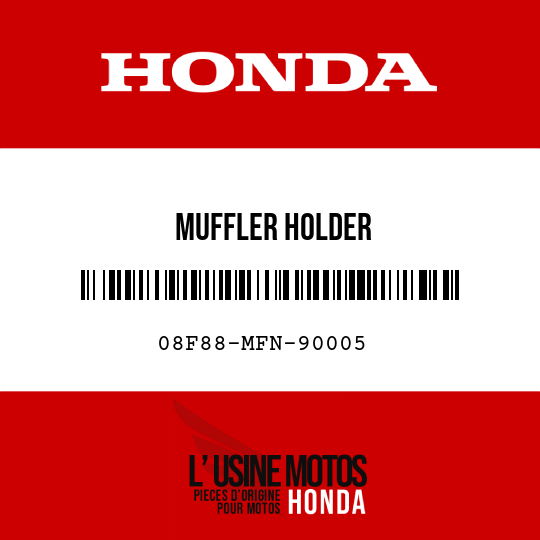 image de 08F88-MFN-90005 MUFFLER HOLDER