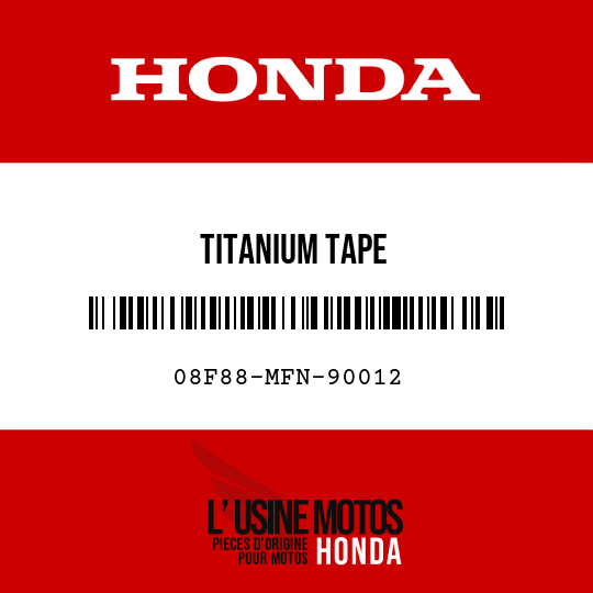 image de 08F88-MFN-90012 TITANIUM TAPE