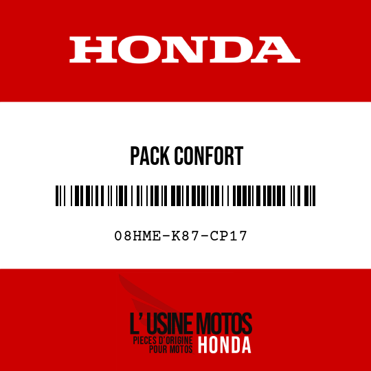 image de 08HME-K87-CP17 PACK CONFORT