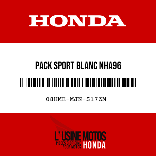 image de 08HME-MJN-S17ZM PACK SPORT BLANC NHA96