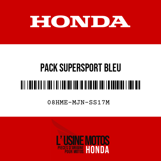 image de 08HME-MJN-SS17M PACK SUPERSPORT BLEU