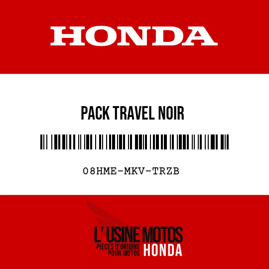 image de 08HME-MKV-TRZB PACK TRAVEL NOIR