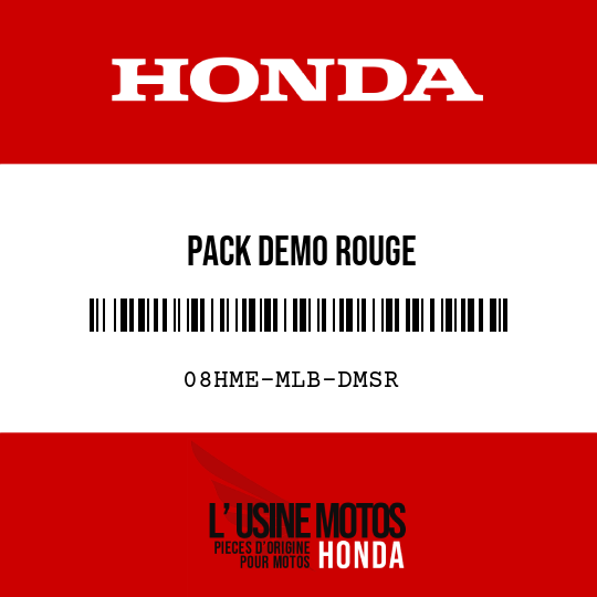 image de 08HME-MLB-DMSR PACK DEMO ROUGE