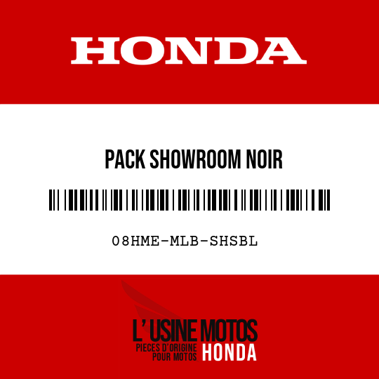 image de 08HME-MLB-SHSBL PACK SHOWROOM NOIR