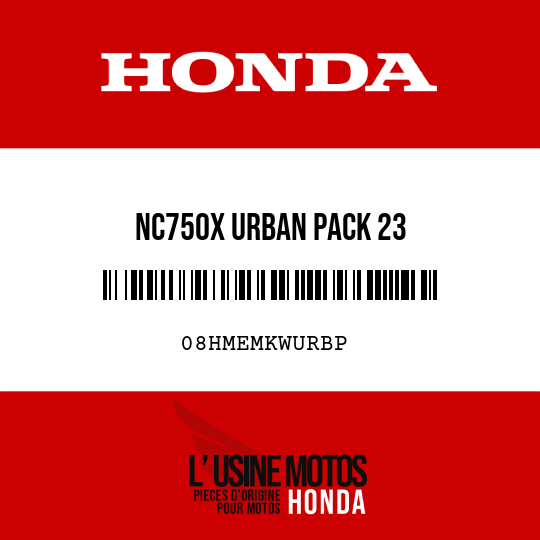 image de 08HMEMKWURBP NC750X URBAN PACK 23
