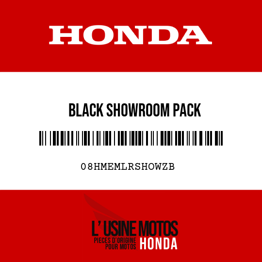 image de 08HMEMLRSHOWZB BLACK SHOWROOM PACK