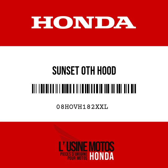 image de 08HOVH182XXL SUNSET OTH HOOD