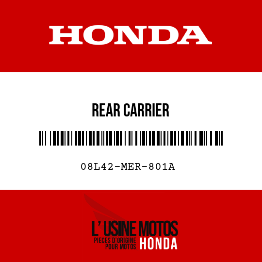 image de 08L42-MER-801A REAR CARRIER