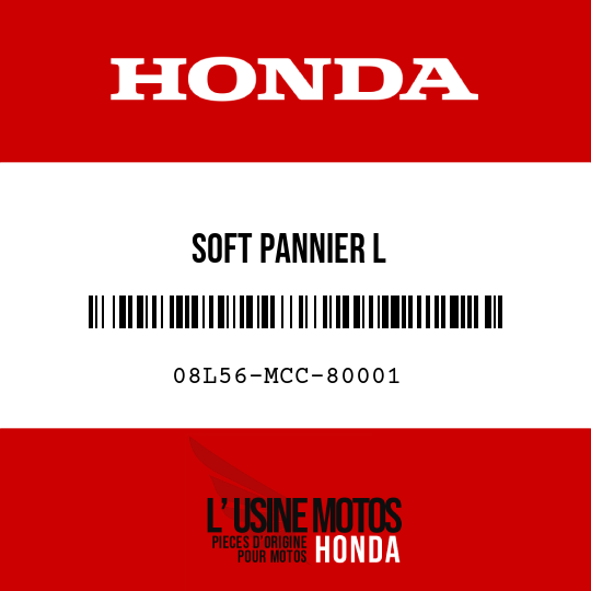 image de 08L56-MCC-80001 SOFT PANNIER L