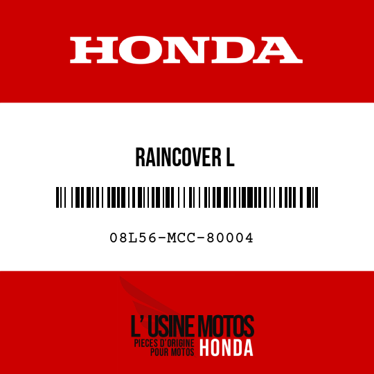 image de 08L56-MCC-80004 RAINCOVER L