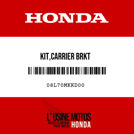 image de 08L70MKKD00 KIT,CARRIER BRKT