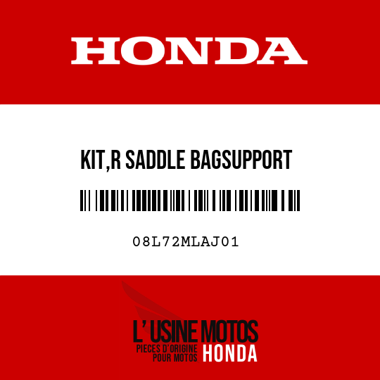 image de 08L72MLAJ01 KIT,R SADDLE BAGSUPPORT