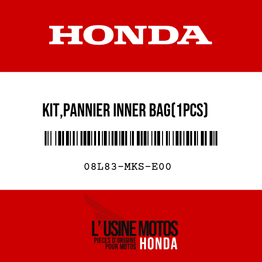 image de 08L83-MKS-E00 KIT,PANNIER INNER BAG(1PCS)
