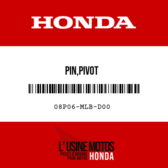 image de 08P06-MLB-D00 PIN,PIVOT
