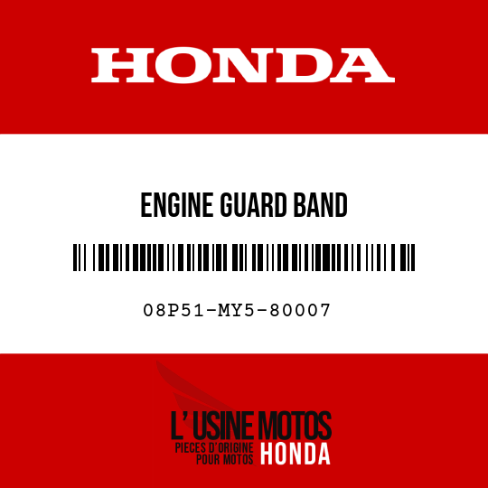 image de 08P51-MY5-80007 ENGINE GUARD BAND