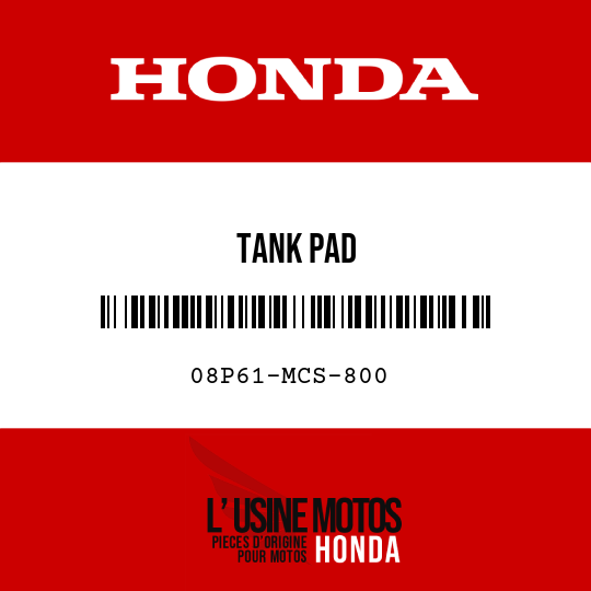image de 08P61-MCS-800 TANK PAD