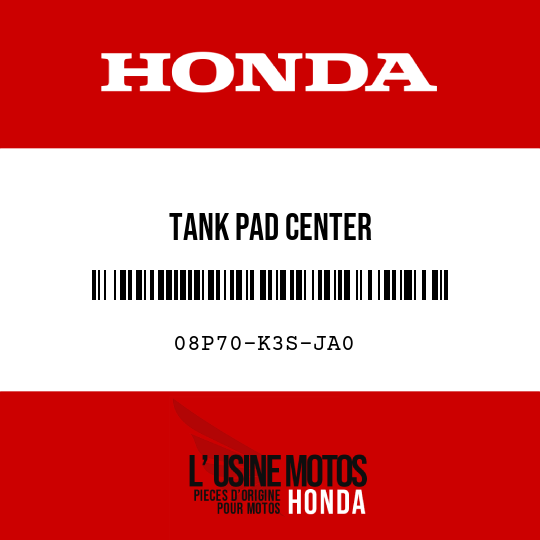 image de 08P70-K3S-JA0 TANK PAD CENTER