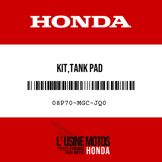 image de 08P70-MGC-JQ0 KIT,TANK PAD