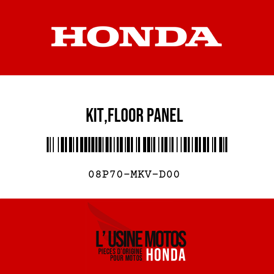 image de 08P70-MKV-D00 KIT,FLOOR PANEL