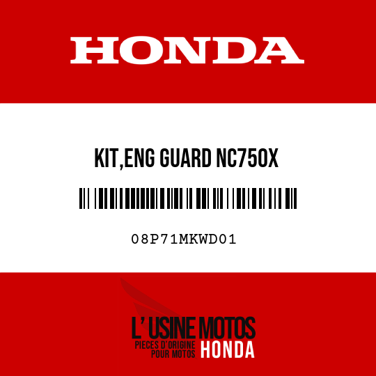 image de 08P71MKWD01 KIT,ENG GUARD NC750X