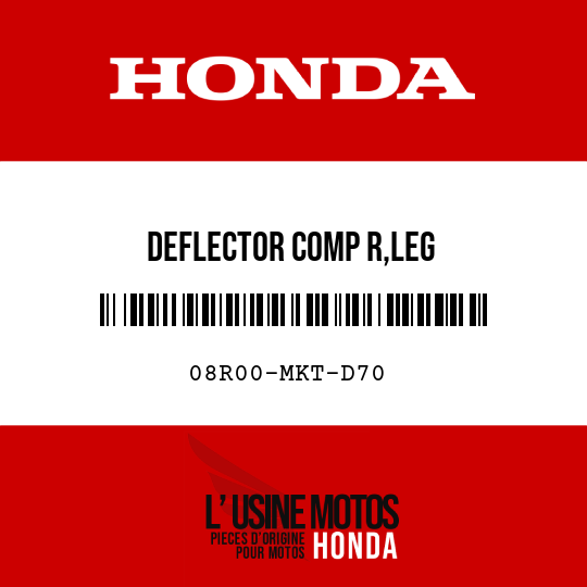 image de 08R00-MKT-D70 DEFLECTOR COMP R,LEG