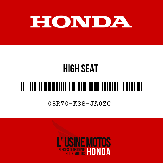 image de 08R70-K3S-JA0ZC HIGH SEAT