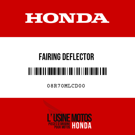 image de 08R70MLCD00 FAIRING DEFLECTOR