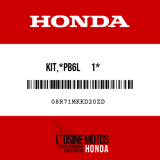image de 08R71MKKD20ZD KIT,*PB6L      1*