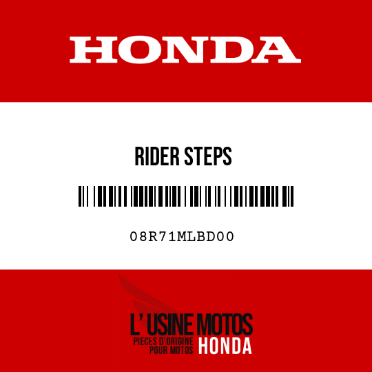 image de 08R71MLBD00 RIDER STEPS