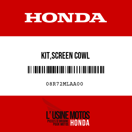 image de 08R72MLAA00 KIT,SCREEN COWL