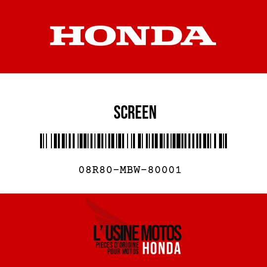 image de 08R80-MBW-80001 SCREEN