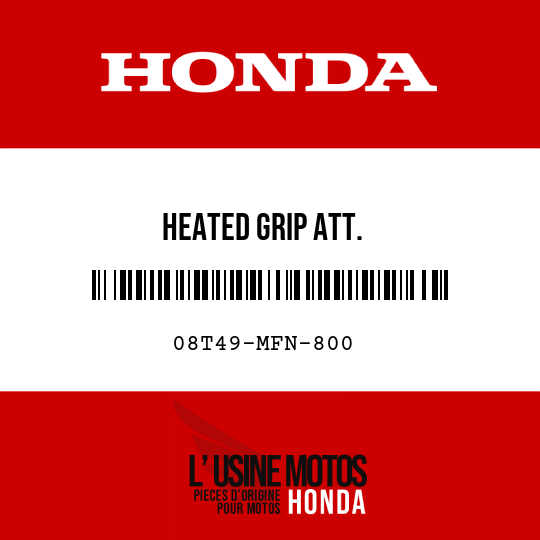image de 08T49-MFN-800 HEATED GRIP ATT.