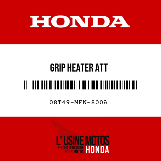 image de 08T49-MFN-800A GRIP HEATER ATT