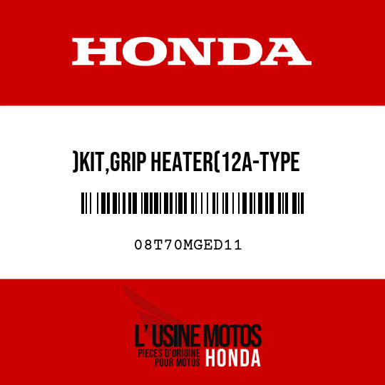 image de 08T70MGED11 )KIT,GRIP HEATER(12A-TYPE