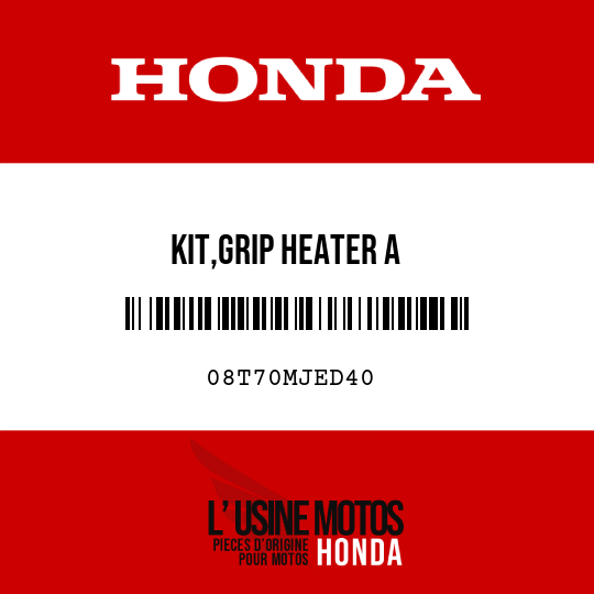 image de 08T70MJED40 KIT,GRIP HEATER A