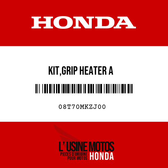 image de 08T70MKZJ00 KIT,GRIP HEATER A