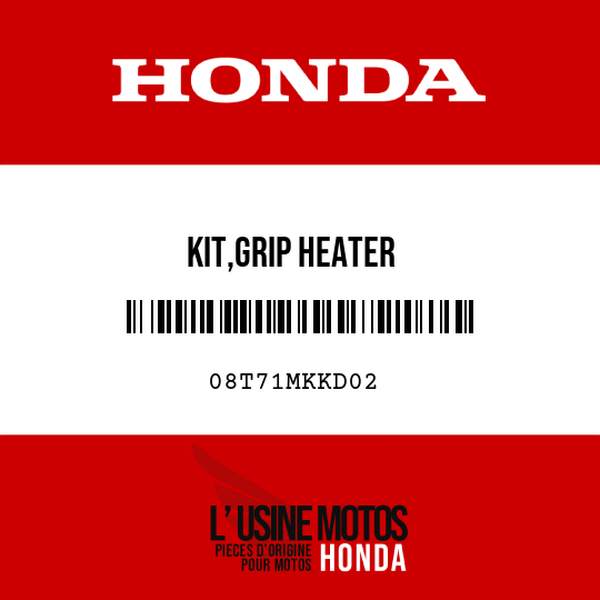 image de 08T71MKKD02 KIT,GRIP HEATER