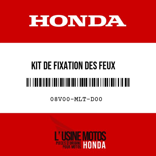 image de 08V00-MLT-D00 Kit de fixation des feux antibrouillard Honda CB1000GT 2026